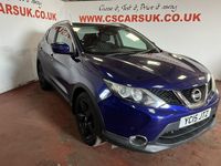 Used Nissan Qashqai N-TEC 2015 Blue SUV