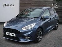 Used Ford Fiesta ST-Line 121 HP (88 kW) 2019 Blue Hatchback