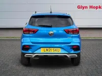 Used MG ZS Exclusive 106 HP (77 kW) 2021 Blue SUV