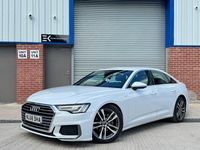 Used Audi A6 S-Line 204 HP (150 kW) 2018 White Sedan