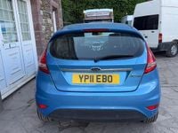 Used Ford Fiesta Zetec 2011 Blue Hatchback