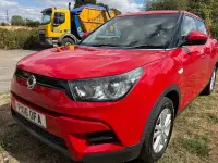 Used SsangYong Tivoli 128 HP (94 kW) 2016 Red SUV