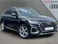Usado Audi Q5 Sportback S-Line 200 HP (147 kW) 2022 Preto SUV