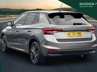 Used Skoda Fabia Design Edition 110 HP (80 kW) 2025 Graphite grey metallic black magic pearl effect Hatchback