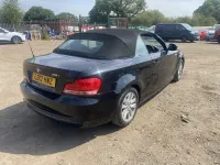 Used BMW 118 Cabriolet 2012 Black Cabriolet