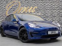 Used Tesla Model 3 Standard Range Plus 177 kW (241 HP) 2020 Blue Sedan