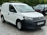Used VW Caddy 75 HP (55 kW) 2022 White MPV