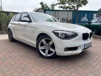 Used BMW 116 Sport Line 2014 White Hatchback