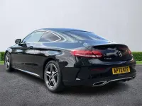 Used Mercedes C200 AMG line 2023 Black Coupe