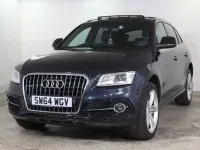 Used Audi Q5 S-line plus 177 HP (130 kW) 2014 Blue SUV