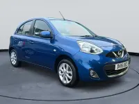 Used Nissan Micra Acenta 2015 Blue Hatchback