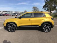 Used Jeep Avenger EV Summit 113 kW (154 HP) 2025 Yellow SUV