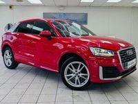 Begagnad Audi Q2 S-Line 115 HK (84 kW) 2017 Röd SUV