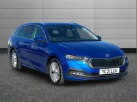 Używany Skoda Octavia SE L 113 KM (83 kW) 2021 Niebieski Kombi
