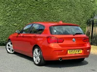Used BMW 118 Comfort Edition 2015 Orange Hatchback