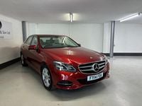 Begagnad Mercedes E220 SE 2014 Röd Sedan