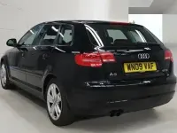 Used Audi A3 Sport 105 HP (77 kW) 2009 Black Hatchback