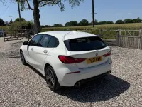 Used BMW 118 Sport Line 136 HP (100 kW) 2021 White Hatchback