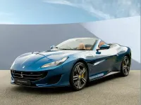 Used Ferrari Portofino 591 HP (434 kW) 2018 Blue Cabriolet