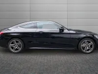 Used Mercedes C200 AMG Line Premium 195 HP (143 kW) 2019 Obsidian black Coupe