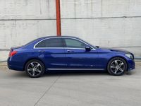 Begagnad Mercedes C220 Premium 2018 Blå Sedan