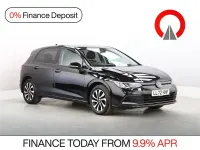 Used VW Golf VIII Active 150 HP (110 kW) 2022 Black Hatchback
