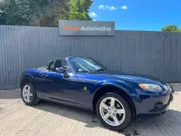 Used Mazda MX5 126 HP (92 kW) 2009 Blue Cabriolet