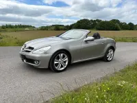 Used Mercedes SLK280 231 HP (169 kW) 2009 Cubanite silver Cabriolet