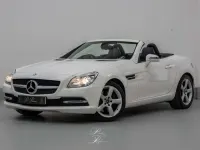Begagnad Mercedes SLK250 2014 Vit Cab