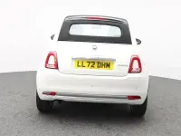Used Fiat 500C Red 70 HP (51 kW) 2023 White Cabriolet