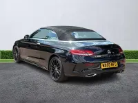Used Mercedes C300 AMG line 2023 Black Cabriolet