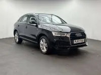 Used Audi Q3 S-Line 150 HP (110 kW) 2018 Black SUV