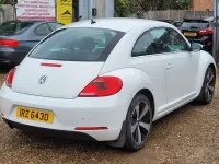 Used VW Beetle Design 105 HP (77 kW) 2014 White Hatchback