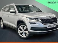 Used Skoda Kodiaq 110 HP (80 kW) 2018 Brilliant silver metallic SUV