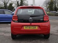 Used Citroën C1 Feel 68 HP (50 kW) 2018 Red Hatchback
