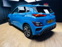 Gebraucht Hyundai Kona N Line 120 PS (88 kW) 2022 Blau SUV