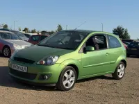 Used Ford Fiesta Zetec 2008 Green Hatchback