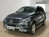 Used Mercedes ML350 AMG line 258 HP (189 kW) 2015 Grey SUV