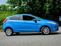 Used Ford Fiesta Zetec 81 HP (59 kW) 2009 Blue Hatchback