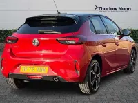 Used Vauxhall Corsa Ultimate 100 HP (73 kW) 2023 Crimson red metallic Hatchback
