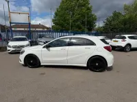 Used Mercedes A180 AMG Line Premium 2017 White Hatchback