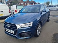 Used Audi Q3 S-line plus 2016 Blue SUV