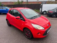 Used Ford Ka 69 HP (50 kW) 2013 Red Hatchback