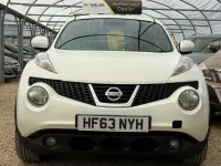 Used Nissan Juke Tekna 117 HP (86 kW) 2013 White SUV