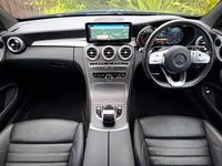 Used Mercedes C200 AMG line 184 HP (135 kW) 2023 Blue Coupe