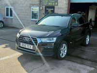 Begagnad Audi Q3 Comfort 150 HK (110 kW) 2016 Svart SUV