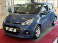 Used Hyundai i10 SE 87 HP (63 kW) 2015 Blue Hatchback