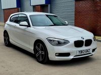 Used BMW 118 Sport Line 2013 White Hatchback