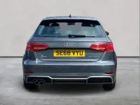 Used Audi A3 S-Line 150 HP (110 kW) 2019 Grey Sedan