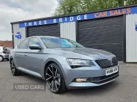 Used Skoda Superb SE L Executive 190 HP (139 kW) 2015 Grey Hatchback